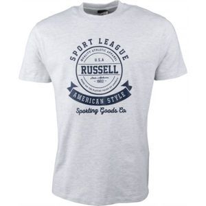 Russell Athletic S/S CREW NECK RAISED - Férfi póló