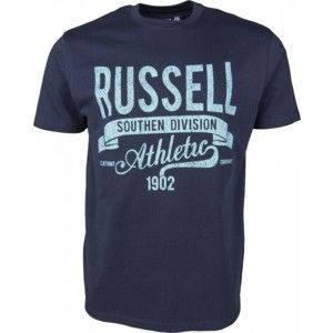 Russell Athletic S/S CREW NECK TEE CORE LINE sötétkék S - Férfi póló
