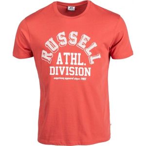 Russell Athletic S/S CREWNECK TEE SHIRT ATHL. DIVISION narancssárga XXL - Férfi póló