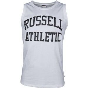 Russell Athletic SINGLET WITH CLASSIC ARCH LOGO PRINT fehér L - Férfi ujjatlan felső