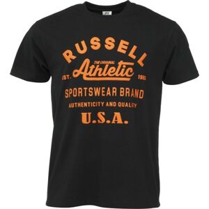 Russell Athletic T-SHIRT M Férfi póló, sötétszürke, méret