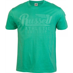 Russell Athletic WING S/S CREWNECK TEE SHIRT világoszöld XXL - Férfi póló