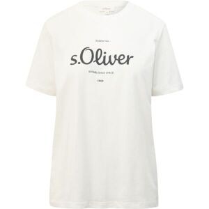 s.Oliver RL T-SHIRT Póló, fekete, méret 40