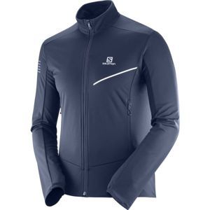 Salomon RS SOFTSHELL JKT M sötétkék XL - Férfi softshell kabát