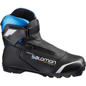 Salomon R/COMBI PROLINK JR fekete 6.5 - Junior sífutó cipő kombinált stílusra