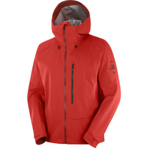Salomon OUTPEAK 3L LIGHT SHELL JACKET M Férfi kabát, piros, méret XL
