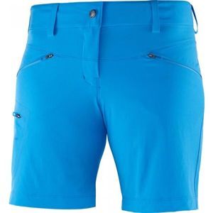 Salomon WAYFARER SHORT W Női outdoor rövidnadrág, kék, méret 38