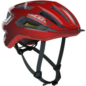 Scott ARX PLUS Kerékpáros sisak, piros, méret (59 - 61)