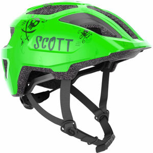 Scott SPUNTO KID Gyerek kerékpáros bukósisak, zöld, méret (46 - 53)
