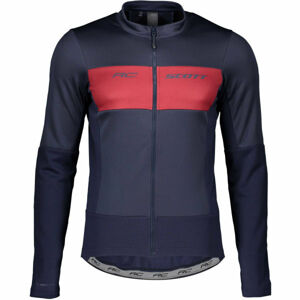 Scott RC WARM HYBRID WB Kerékpáros kabát, sötétkék, méret L
