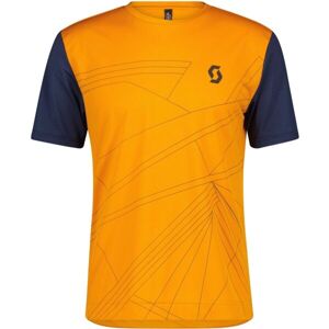 Scott TRAIL FLOW SS Kerékpáros póló, narancssárga, méret 2xl