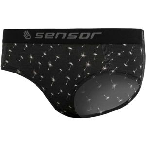 Sensor MERINO IMPRESS fekete L - Női funkcionális nadrág