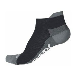 Sensor INVISIBLE COOLMAX Kerékpáros zokni, fekete, veľkosť 39-42