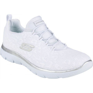 Skechers SUMMITS LEOPARD SPOT Női sportcipő, fehér, veľkosť 39.5