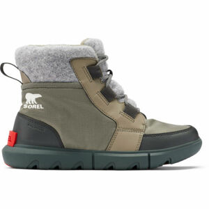 Sorel SOREL EXPLORER II CARNIVAL FELT Khaki 8 - Női téli cipő