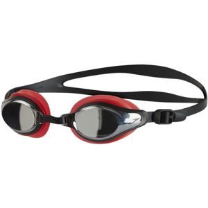 Speedo MARINER SUPREME MIRROR Tükrös úszószemüveg, piros, méret os