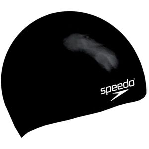 Speedo MOULDED SILC CAP JU Junior úszósapka, fekete, méret