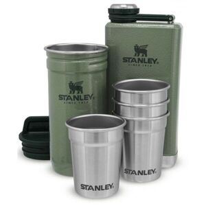 STANLEY ADVENTURE SERIES 250ml Laposüveg + feles poharak, zöld, veľkosť os