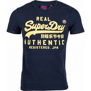 Superdry AUTHENTIC fekete S - Férfi póló