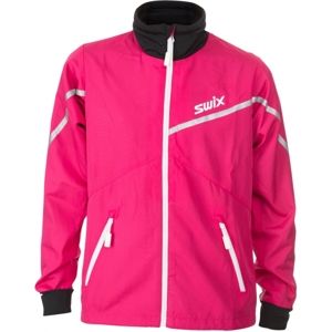 Swix EPIC JR rózsaszín 116 - Könnyű gyerek kabát