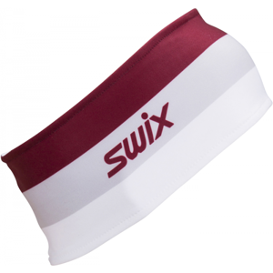Swix FOCUS HEADBAND Könnyű sportos fejpánt, piros, veľkosť 58