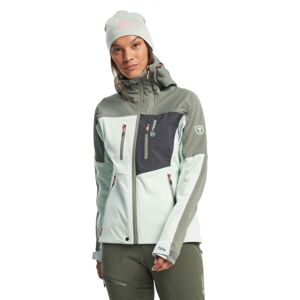 TENSON TOURING SOFTSHELL W Női skialp kabát, világoszöld, veľkosť XL