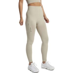 TENSON TXLITE SEAMLESS TIGHTS Női funkcionális leggings, bézs, méret