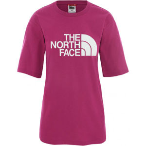 The North Face BOYFRIEND EASY bordó XS - Női póló