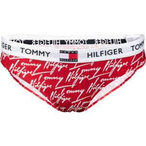 Tommy Hilfiger BIKINI PRINT piros S - Női alsónemű