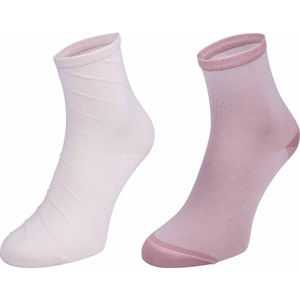 Tommy Hilfiger WOMEN SHORT SOCK 2P OPEN BIAS világos rózsaszín 39-41 - Női zokni