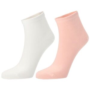 Tommy Hilfiger CASUAL SHORT 2P Női zokni, rózsaszín, veľkosť 35-38