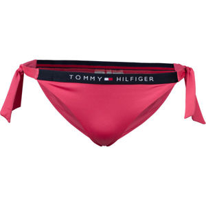 Tommy Hilfiger CHEEKY SIDE TIE BIKINI piros S - Női bikini alsó