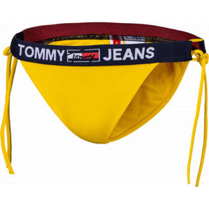 Tommy Hilfiger CHEEKY STRING SIDE TIE BIKINI Női bikini alsó, sárga, méret S