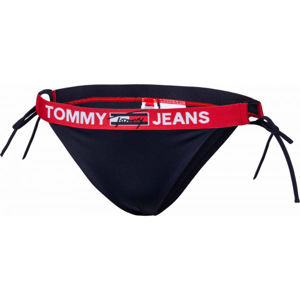 Tommy Hilfiger CHEEKY STRING SIDE TIE BIKINI Női bikini alsó, sötétkék, méret XS