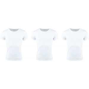 Tommy Hilfiger CN TEE SS 3 PACK PREMIUM ESSENTIALS Férfi póló, fehér, méret XL