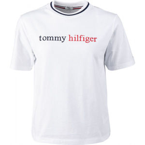 Tommy Hilfiger CN TEE SS LOGO Női póló, szürke, méret