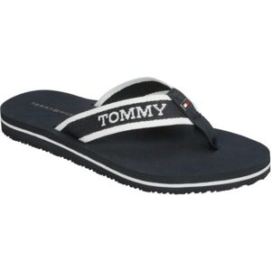 Tommy Hilfiger WEBBING POOL SLIDE Női strandpapucs, sötétkék, méret