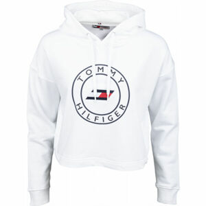 Tommy Hilfiger RELAXED ROUND GRAPHIC HOODIE LS  XS - Női pulóver