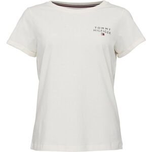 Tommy Hilfiger TH ORIGINAL-SHORT SLEEVE T-SHIRT Női póló, fehér, méret M