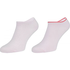Tommy Hilfiger WOMEN SNEAKER 2P WAFFLE Női zokni, rózsaszín, méret 39 - 42