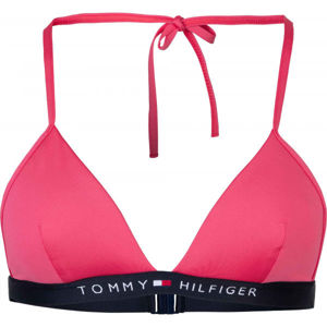 Tommy Hilfiger TRIANGLE FIXED Női bikini felső, rózsaszín, méret L