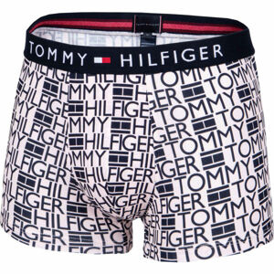 Tommy Hilfiger TRUNK PRINT Férfi boxeralsó, fehér, méret S