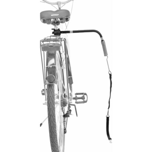 TRIXIE Póráz és póráztartó kerékpárra Póráz és póráztartó kerékpárra, fekete, méret os