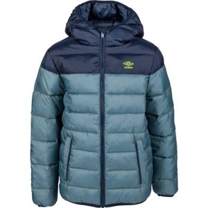 Umbro KIPP Gyerek steppelt kabát, szürke, méret 128-134