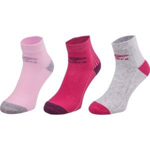 Umbro SPORT SOCKS 3P Gyerek zokni, rózsaszín, veľkosť 35-38