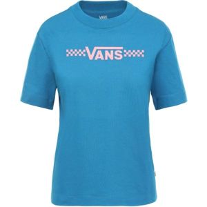 Vans WM FUNNIER TIMES BOXY kék XS - Női póló