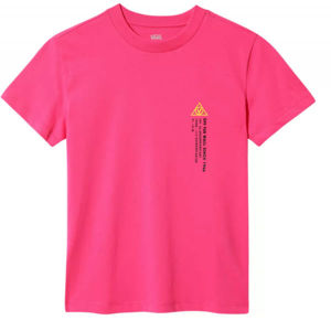 Vans WM 66 SUPPLY BF CREW rózsaszín S - Női póló