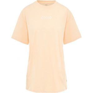 Vans WM OVERTIME OUT BLEACHED APR világos rózsaszín XS - Női póló