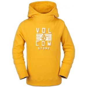 Volcom HOTLAPPER FLEECE sárga L - Gyerek pulóver