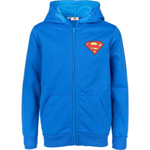 Warner Bros HERO JNR SUPER Fiú pulóver, kék, méret 116-122